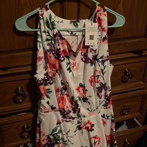 NWT Grace Karin floral vintage dress